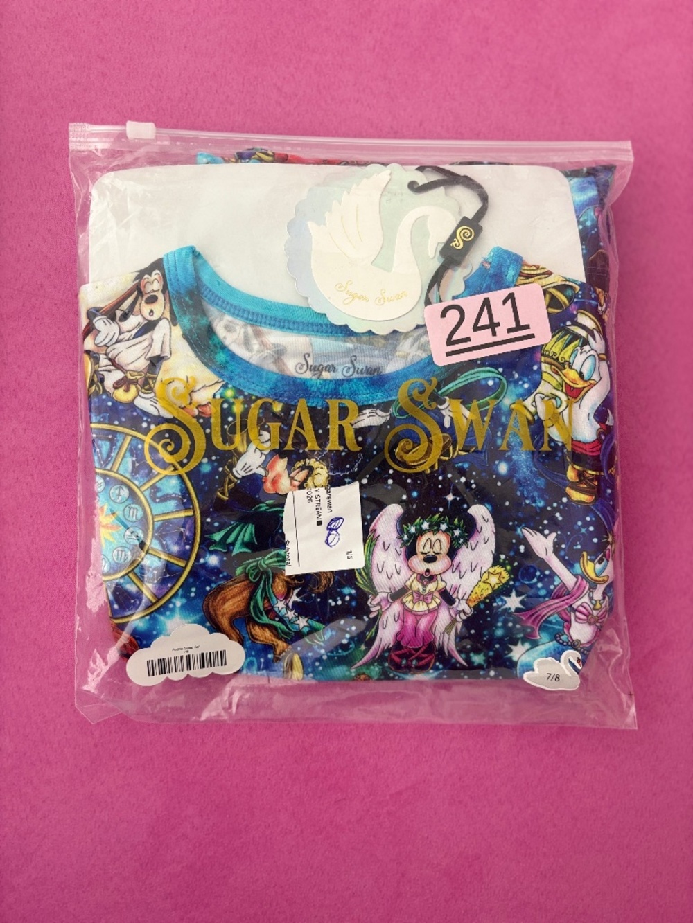 Sugar Swan Zodiac Sleep Set 7/8